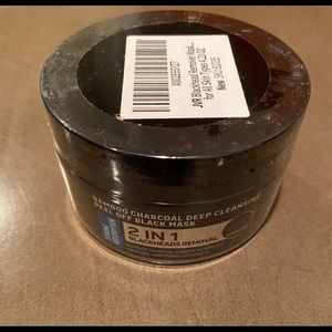 bamboo charcoal deep cleansing peel off black mask